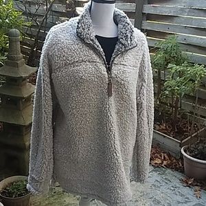 TRUE GRIT FLEECE 1/4 Zip. M